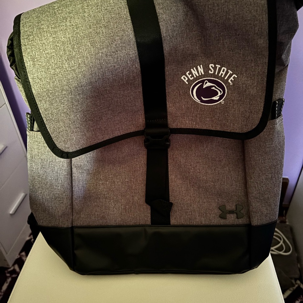 NWT Under Armour Gray and Black Penn State Womens downtown pack backpack